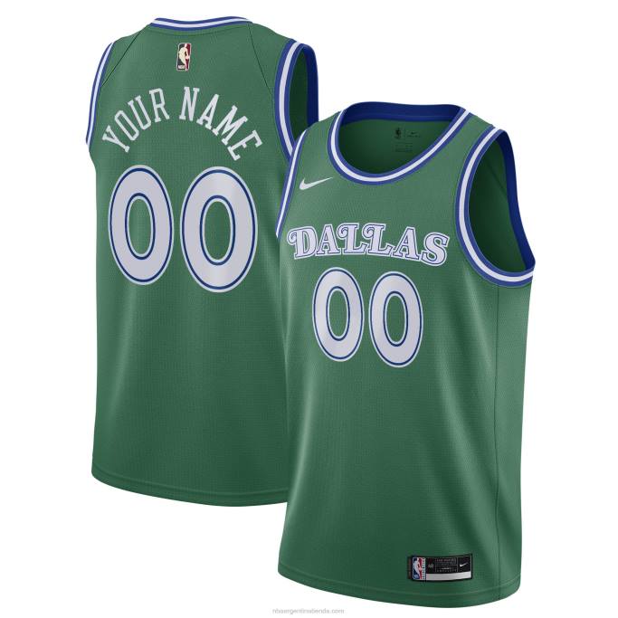 NBA 0F6D229 dallas mavericks nike green hardwood classics swingman camiseta personalizada