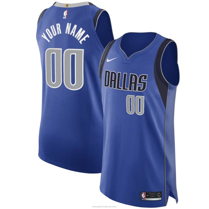 NBA 0F6D2354 dallas mavericks nike royal auténtico personalizado jersey