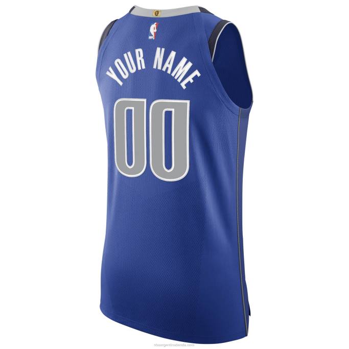 NBA 0F6D2354 dallas mavericks nike royal auténtico personalizado jersey
