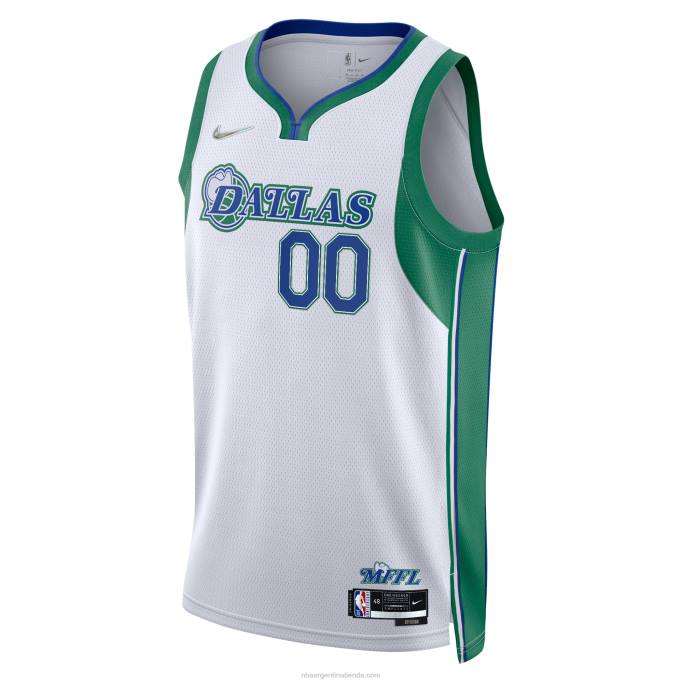 NBA 0F6D2868 Camiseta Dallas Mavericks Nike Swingman blanca personalizada