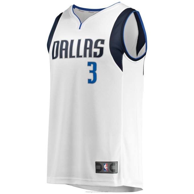 NBA 0F6D3815 dallas mavericks jaden hardy camiseta blanca de jugador de descanso rápido