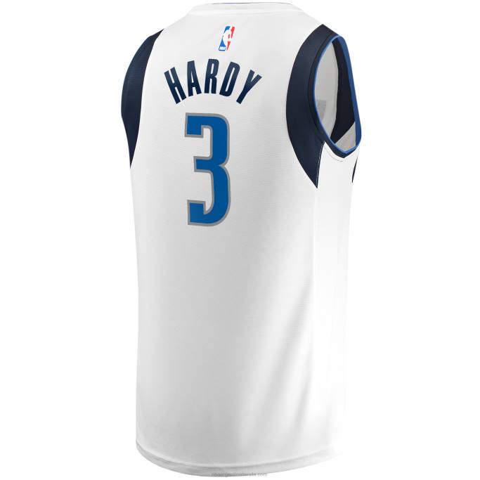NBA 0F6D3815 dallas mavericks jaden hardy camiseta blanca de jugador de descanso rápido