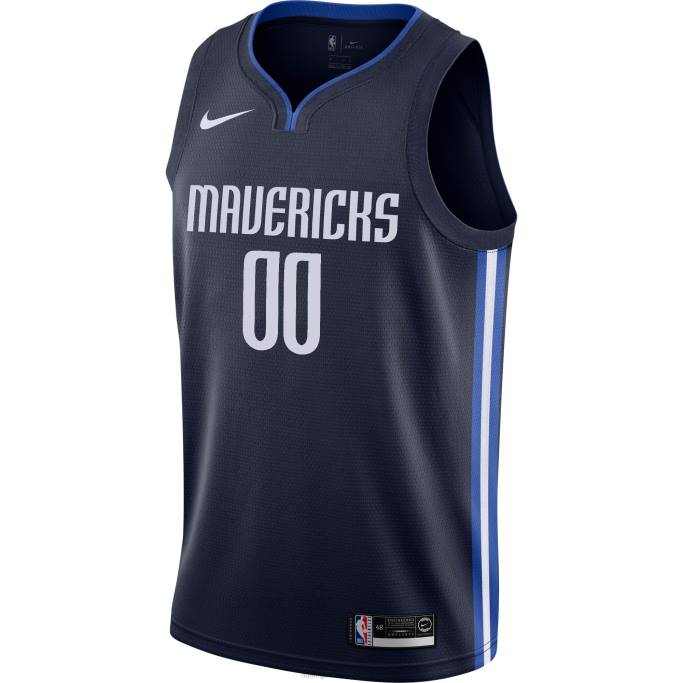 NBA 0F6D5347 camiseta de los dallas mavericks nike azul marino personalizada swingman