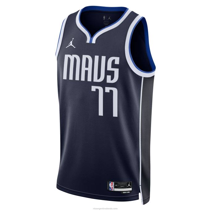 NBA 0F6D53 dallas mavericks luka doncic jordan marca azul marino swingman jersey