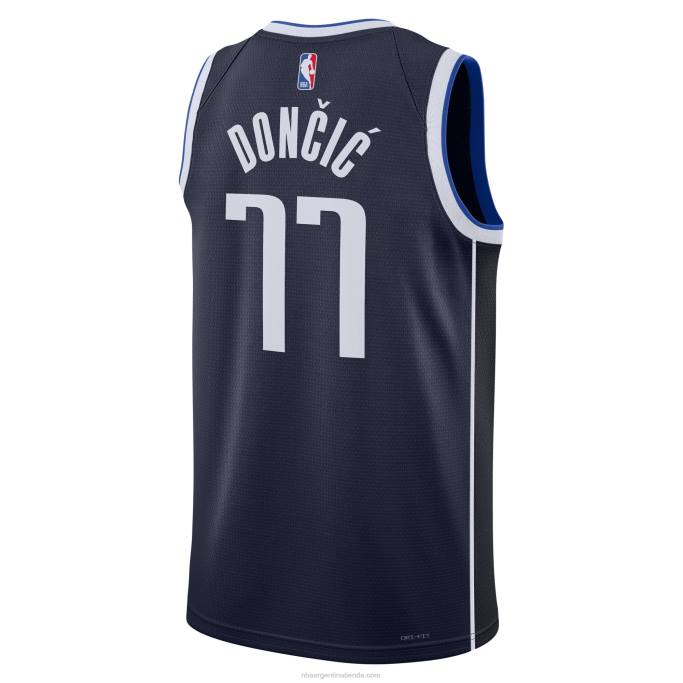 NBA 0F6D53 dallas mavericks luka doncic jordan marca azul marino swingman jersey