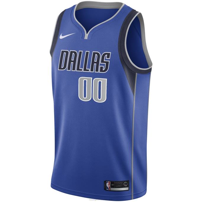 NBA 0F6D5585 Dallas Mavericks Nike azul Swingman camiseta personalizada