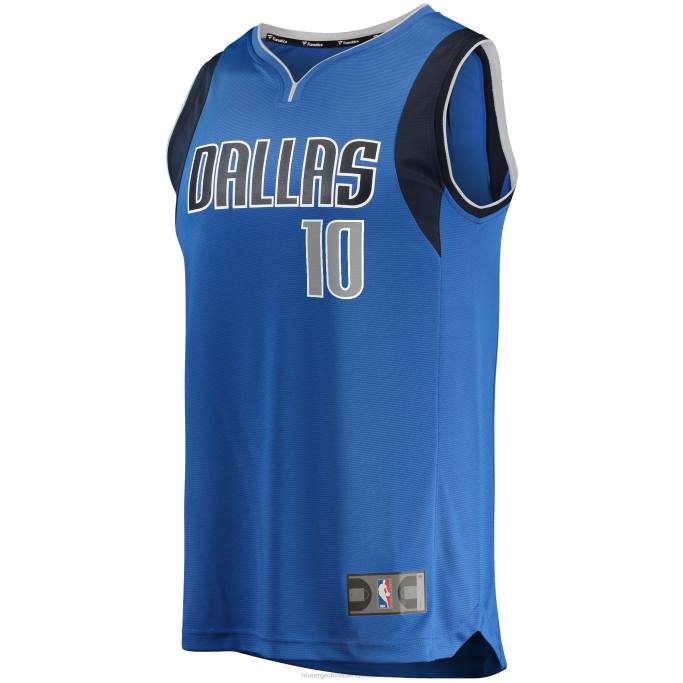 NBA 0F6D6908 dallas mavericks dorian finney-smith azul réplica de camiseta de descanso rápido