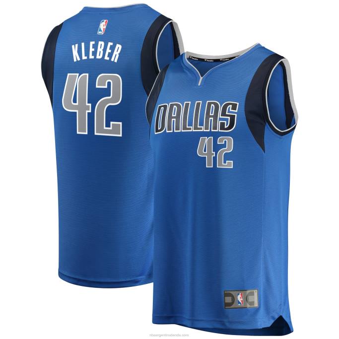 NBA 0F6D7934 dallas mavericks maxi kleber royal fast break réplica equipo color jugador jersey