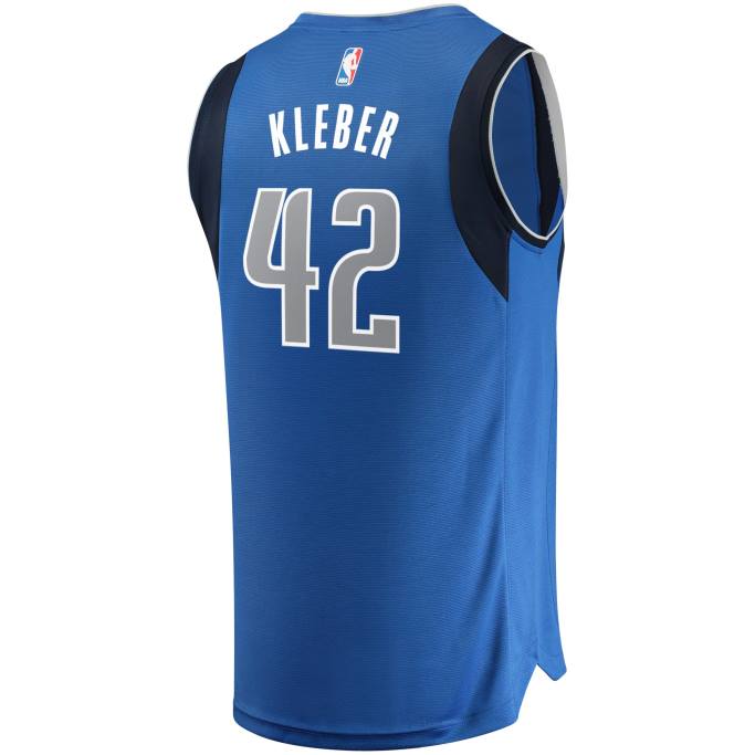 NBA 0F6D7934 dallas mavericks maxi kleber royal fast break réplica equipo color jugador jersey