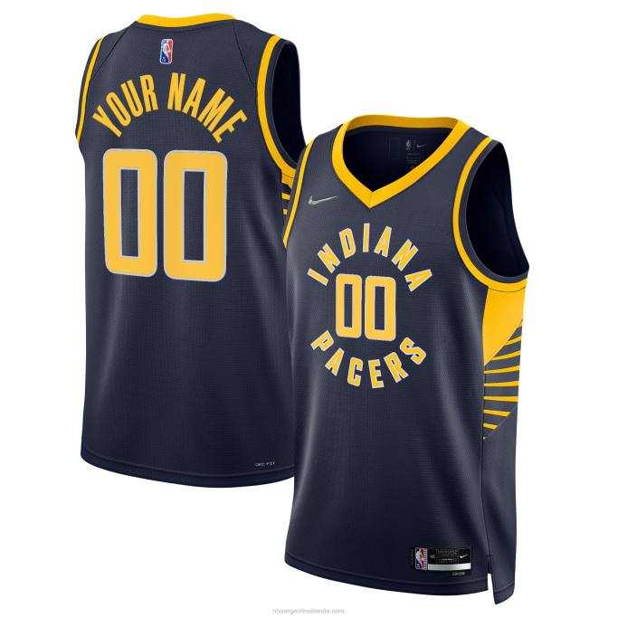 NBA 0F6D5791 Camiseta personalizada Indiana Pacers Nike Navy Diamond Swingman