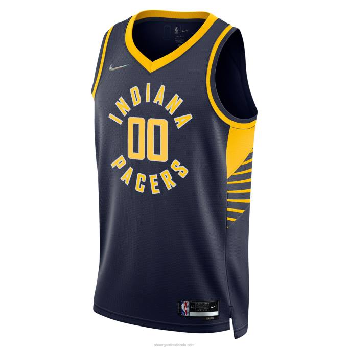 NBA 0F6D5791 Camiseta personalizada Indiana Pacers Nike Navy Diamond Swingman