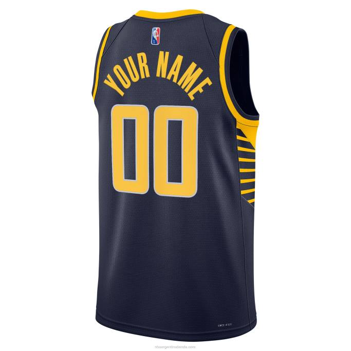 NBA 0F6D5791 Camiseta personalizada Indiana Pacers Nike Navy Diamond Swingman