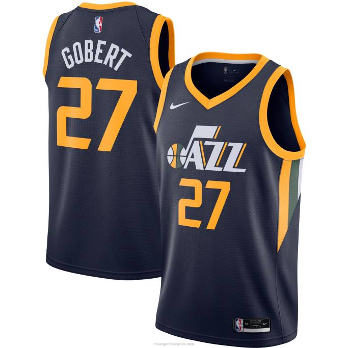 NBA 0F6D13284 utah jazz rudy gobert nike azul marino swingman jersey