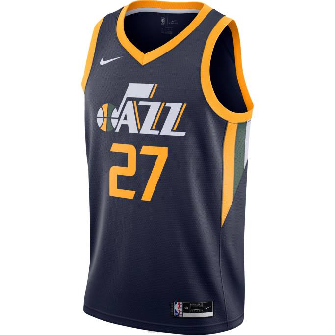 NBA 0F6D13284 utah jazz rudy gobert nike azul marino swingman jersey