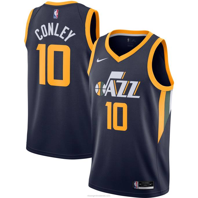 NBA 0F6D6608 camiseta de utah jazz mike conley nike azul marino swingman