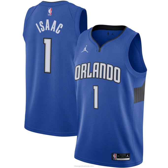 NBA 0F6D11816 orlando magic jonathan isaac jordan marca azul swingman jersey