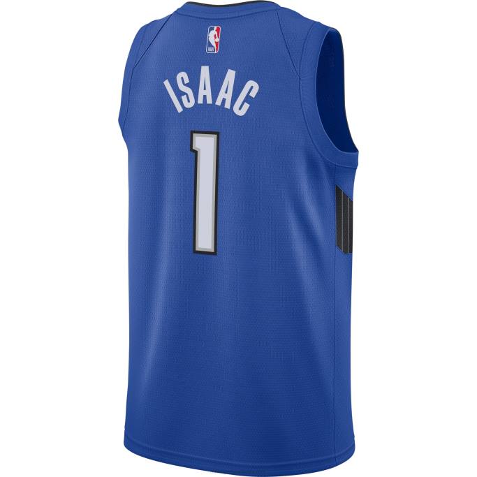 NBA 0F6D11816 orlando magic jonathan isaac jordan marca azul swingman jersey