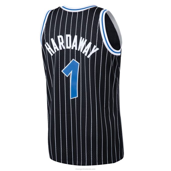 NBA 0F6D1446 orlando magic penny hardaway mitchell & ness negro hardwood classics swingman jersey