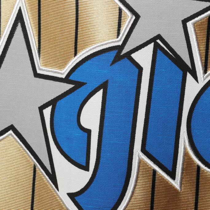 NBA 0F6D2011 orlando magic penny hardaway oro 75 aniversario 1993-94 hardwood classics swingman jersey