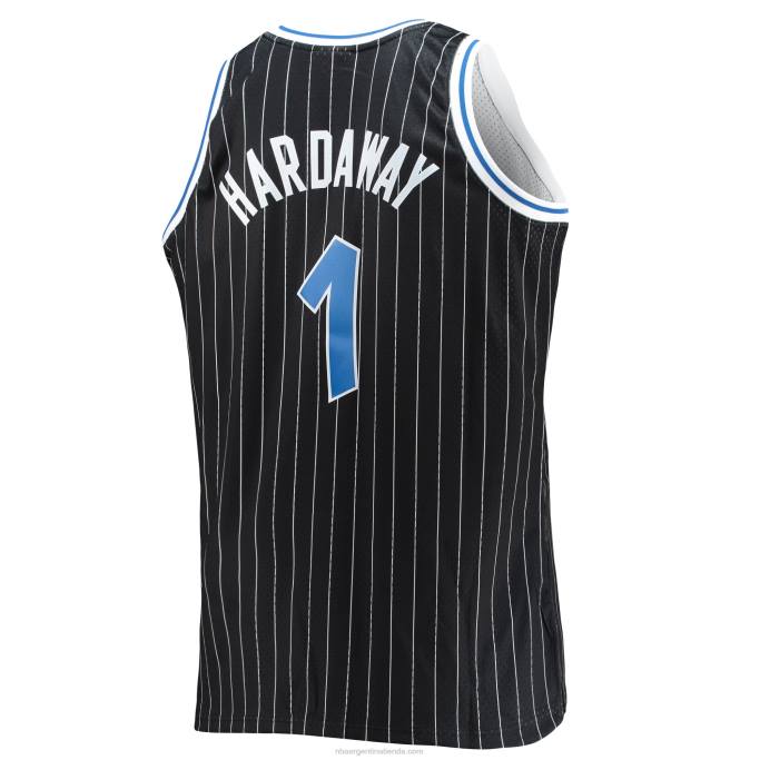 NBA 0F6D3242 orlando magic penny hardaway mitchell & ness negro grande y alto hardwood classics swingman jersey