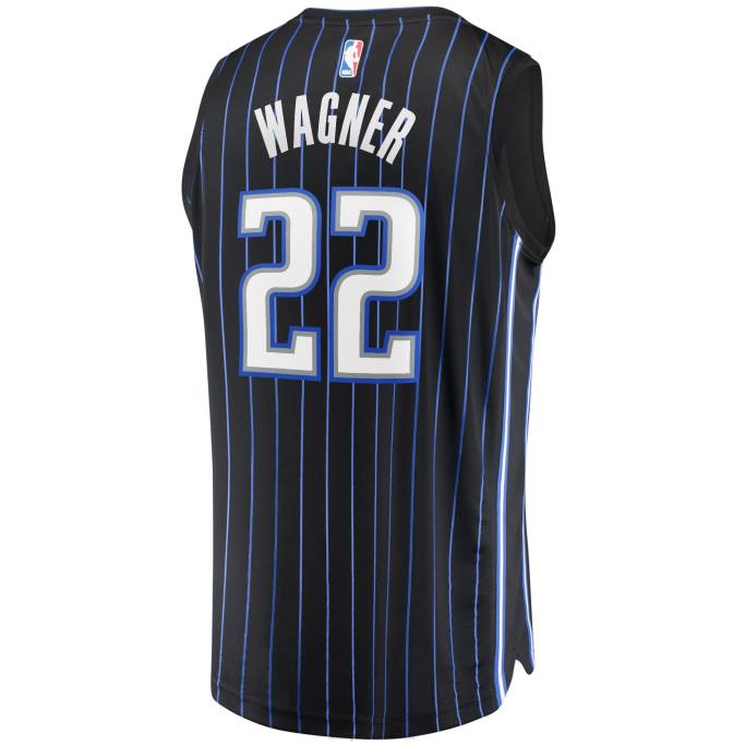 NBA 0F6D4507 camiseta orlando magic franz wagner negra fast break réplica