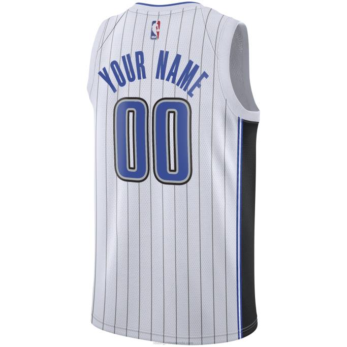 NBA 0F6D4847 orlando magic nike blanco swingman camiseta personalizada