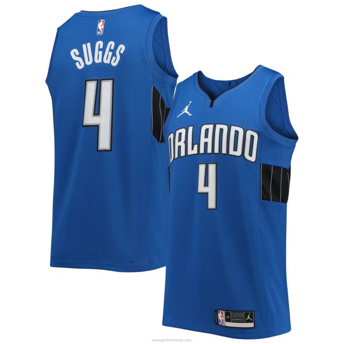 NBA 0F6D5707 orlando magic jalen suggs jordan marca azul swingman jersey