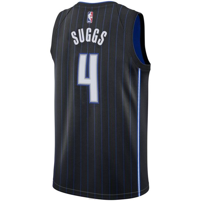 NBA 0F6D5718 orlando magic jalen suggs nike negro 2021 draft primera ronda pick swingman jersey