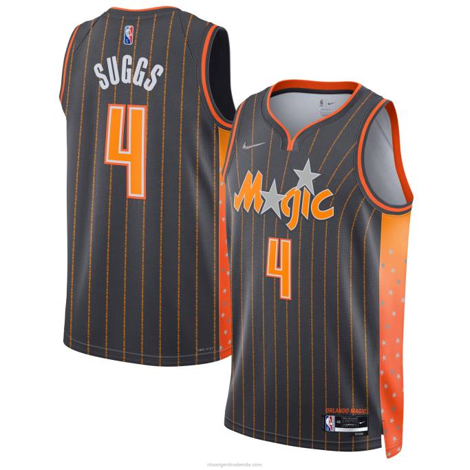 NBA 0F6D6131 orlando magic jalen suggs nike anthracite swingman jersey