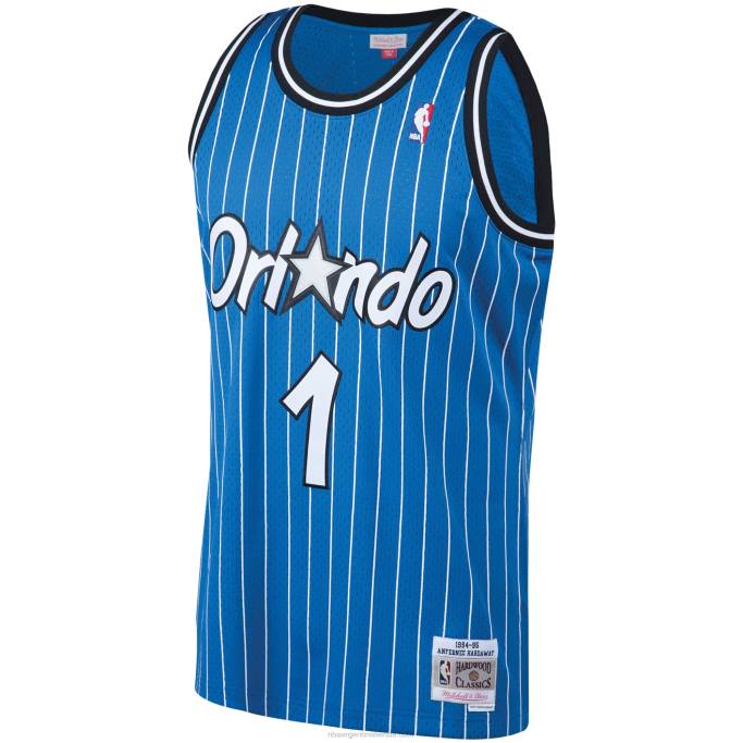 NBA 0F6D761 orlando magic penny hardaway mitchell & ness blue big & tall hardwood classics jersey