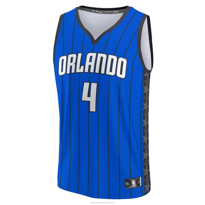 NBA 0F6D7851 orlando magic jalen suggs azul fast break replica jersey