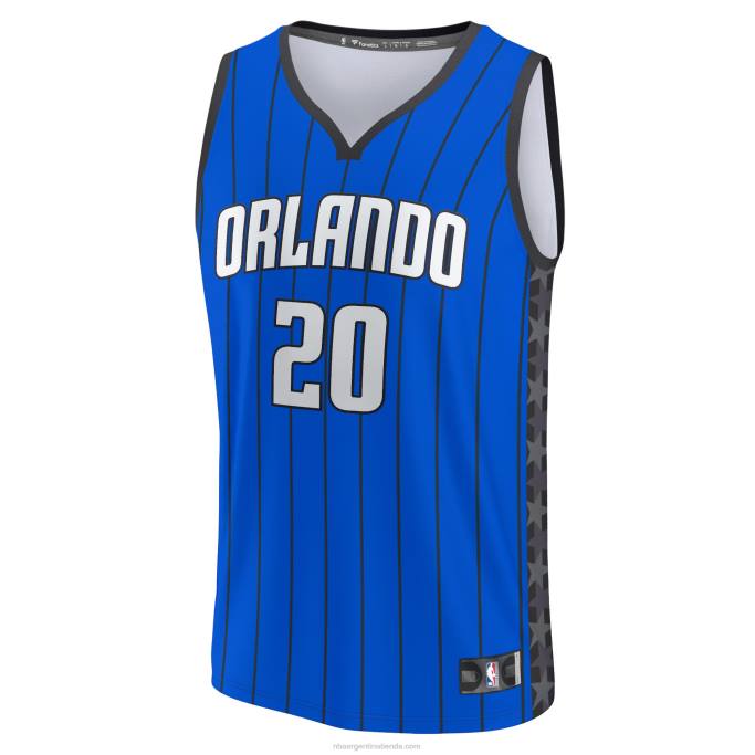 NBA 0F6D928 camiseta orlando magic markelle fultz azul réplica fast break