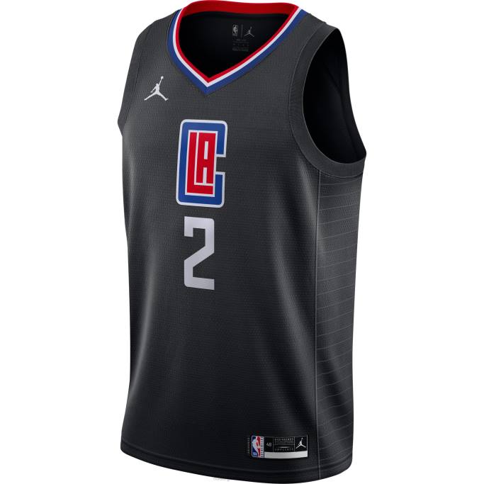 NBA 0F6D1105 la clippers kawhi leonard jordan marca negro swingman jersey