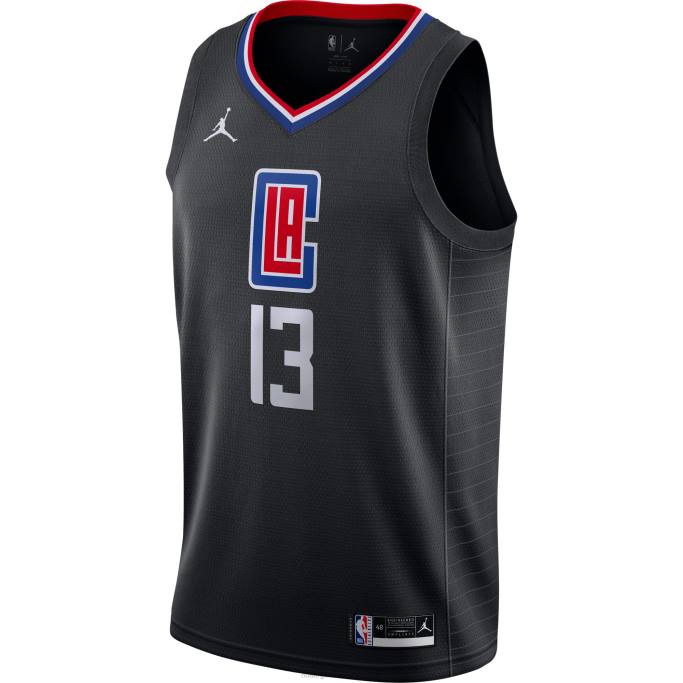 NBA 0F6D11350 camiseta la clippers paul george jordan brand negro swingman