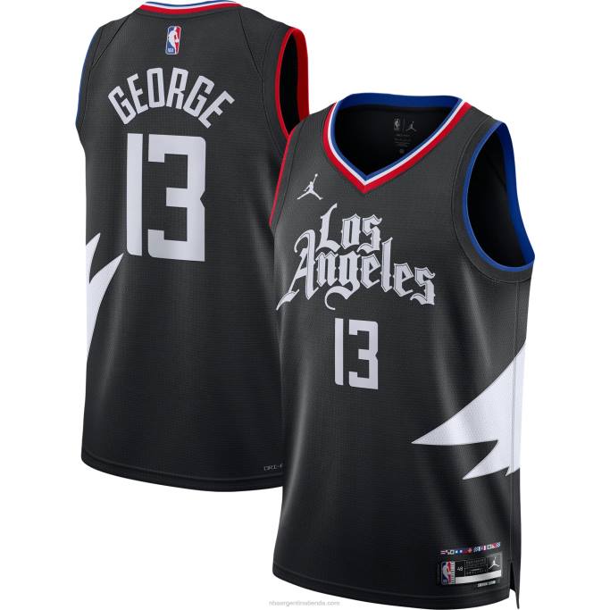 NBA 0F6D161 camiseta la clippers paul george jordan brand negro swingman