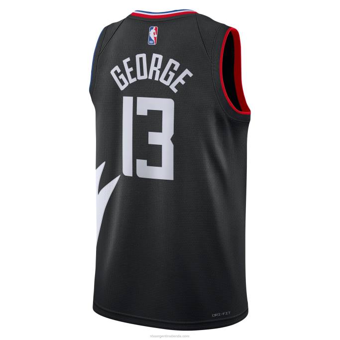 NBA 0F6D161 camiseta la clippers paul george jordan brand negro swingman