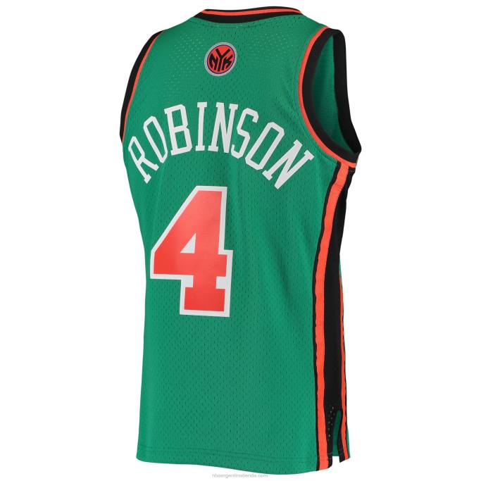 NBA 0F6D5811 new york knicks nate robinson mitchell & ness green hardwood classics swingman jersey