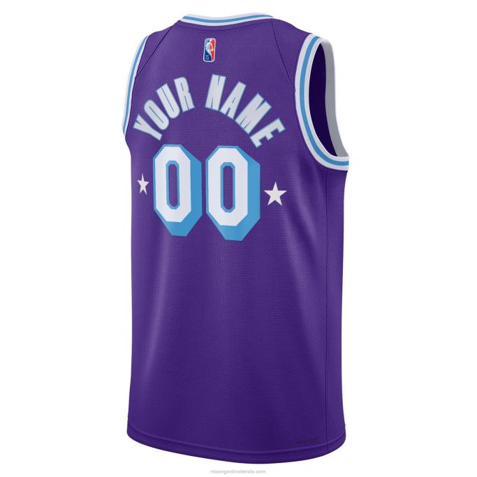 NBA 0F6D96 Los angeles lakers nike púrpura swingman camiseta personalizada