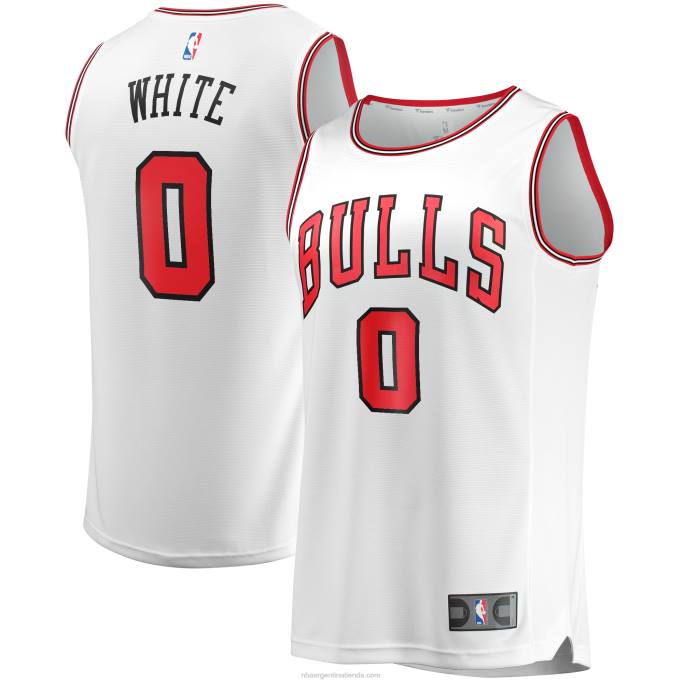 NBA 0F6D6922 chicago bulls coby white white fast break replica jugador camiseta