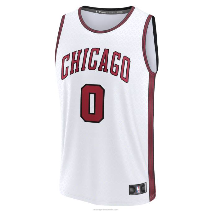 NBA 0F6D7700 camiseta chicago bulls coby white white fastbreak