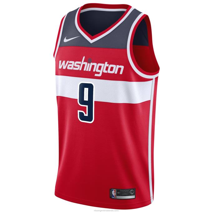 NBA 0F6D12937 Camiseta Washington Wizards Deni Avdija Nike Swingman Roja