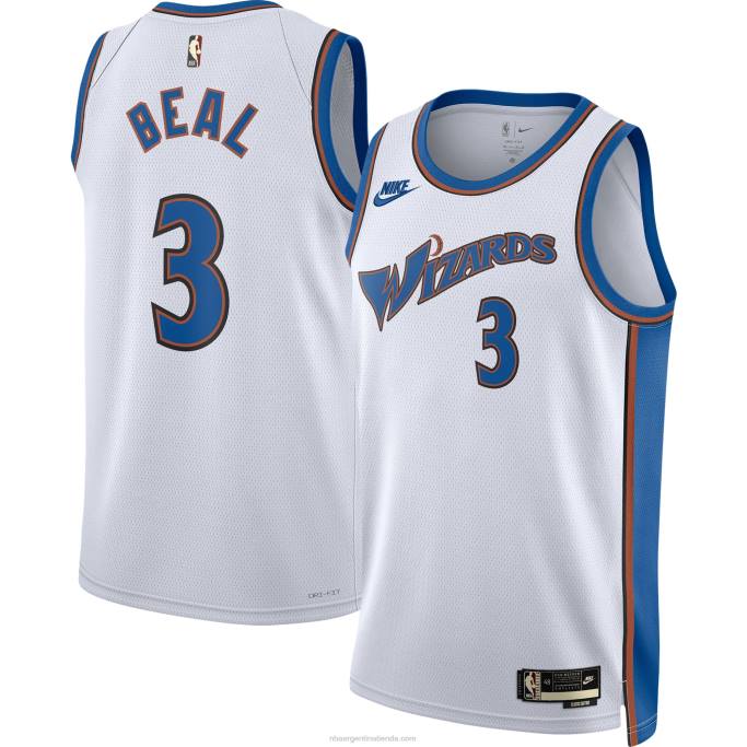 NBA 0F6D135 Camiseta Washington Wizards Bradley Beal Nike Blanco Swingman