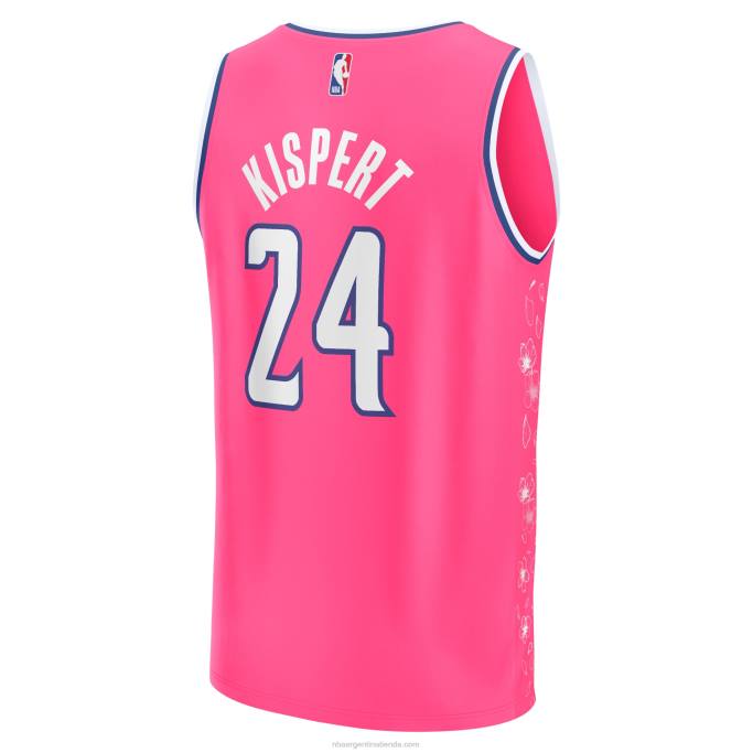 NBA 0F6D1774 camiseta rosa fastbreak corey kispert de los magos de washington