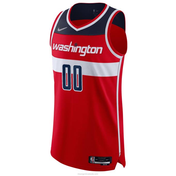 NBA 0F6D5056 Washington Wizards Nike Red Diamond Swingman - Camiseta personalizada auténtica