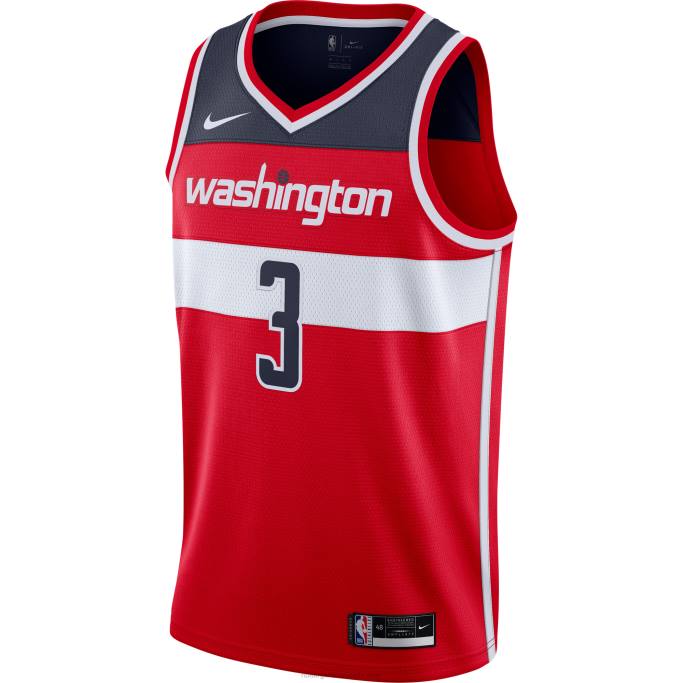 NBA 0F6D5922 camiseta roja de los magos de washington bradley beal nike swingman