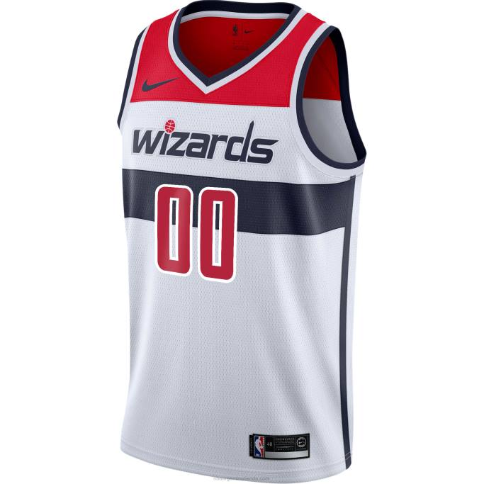 NBA 0F6D8174 Camiseta Washington Wizards Nike Swingman blanca personalizada