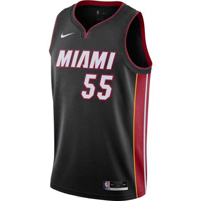 NBA 0F6D16197 camiseta miami heat duncan robinson nike swingman negra