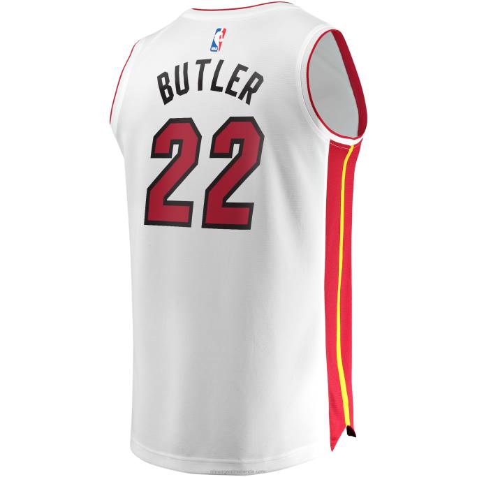 NBA 0F6D568 miami heat jimmy butler white fast break replica playera de jugador