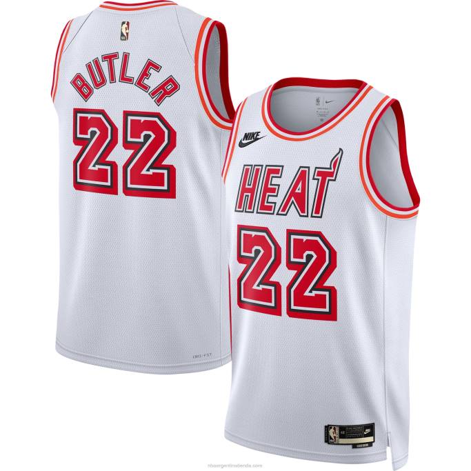 NBA 0F6D850 camiseta miami heat jimmy butler nike blanca swingman