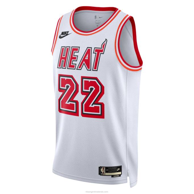 NBA 0F6D850 camiseta miami heat jimmy butler nike blanca swingman